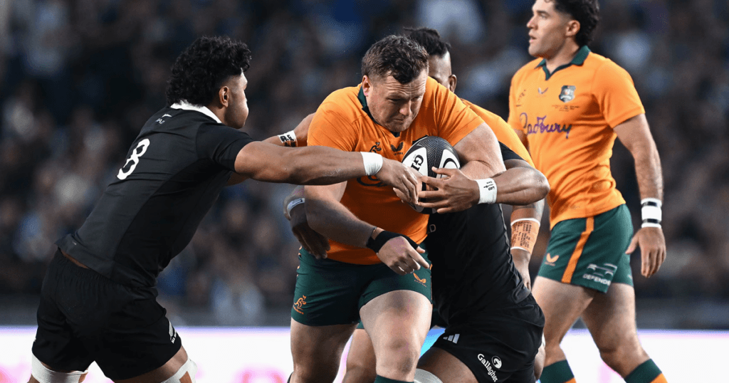 Wallabies player ratings from Eden Park: Ben Donaldson and Harry Wilson earn a 7.5, and Joseph-Aukuso Suaalii is one of three on 5.5.